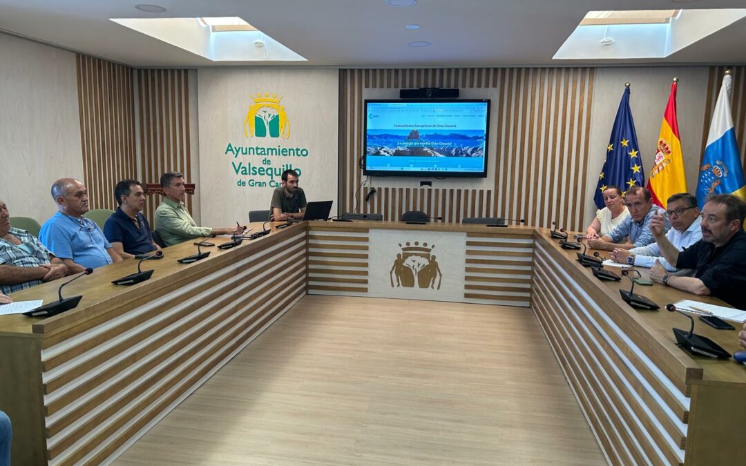 Valsequillo constituye su primera Comunidad Energética con el apoyo del Consejo Insular de la Energía de Gran Canaria