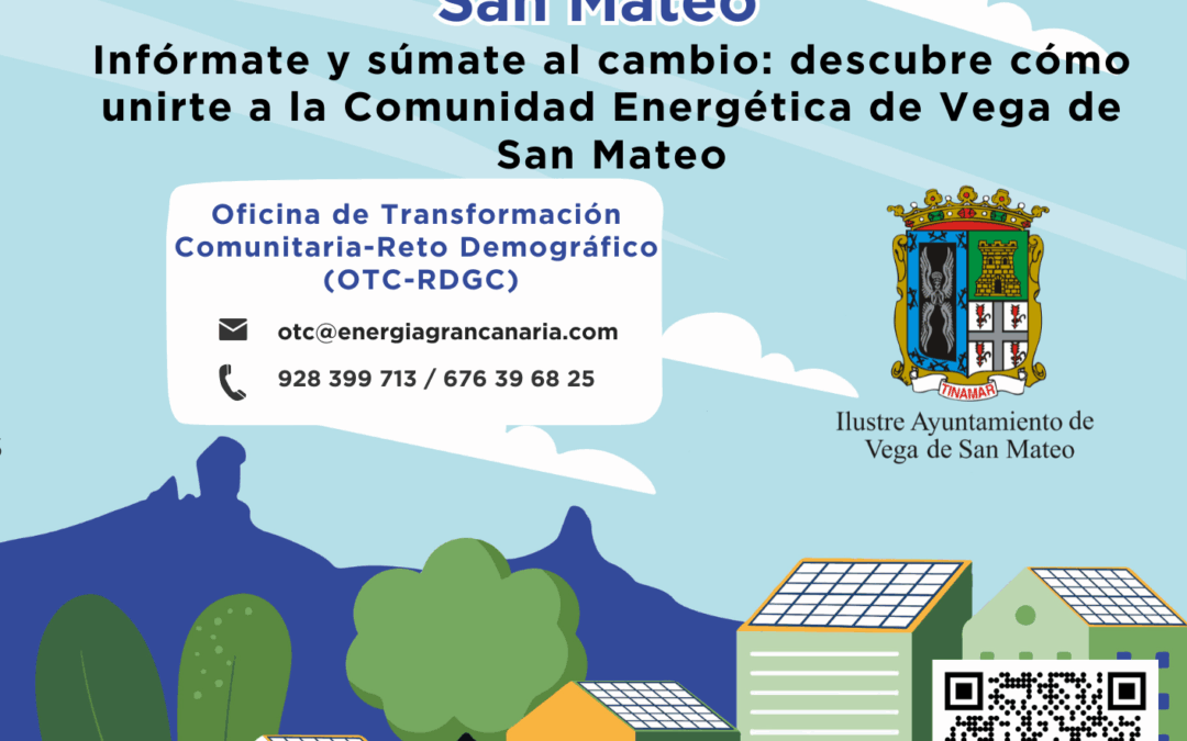 Jornada Informativa: Comunidad Energética Vega de San Mateo