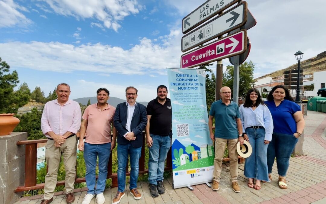 El CIEGC presenta en Artenara un video informativo para animar a los vecinos a unirse a su primera Comunidad Energética